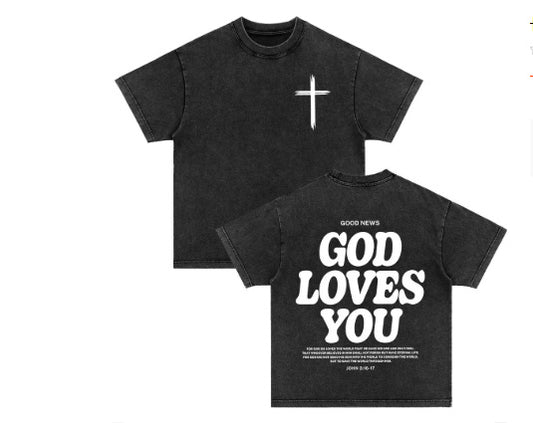 Bible Verse Washed T-shirt