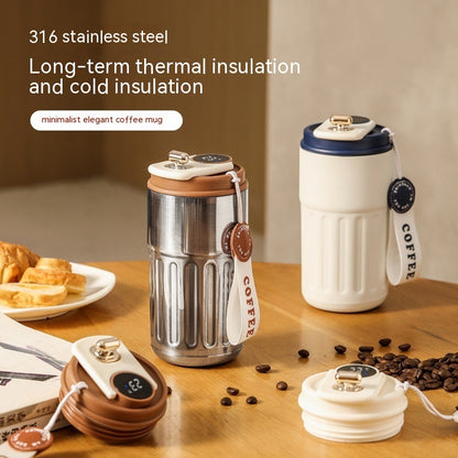 Thermal Bottle Coffee Mug Smart Digital | Stainless Coffee Mug | Insulated