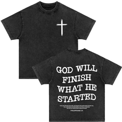 Bible Verse Washed T-shirt