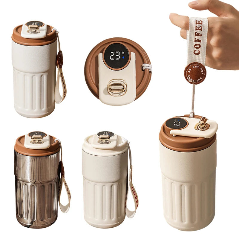 Thermal Bottle Coffee Mug Smart Digital | Stainless Coffee Mug | Insulated
