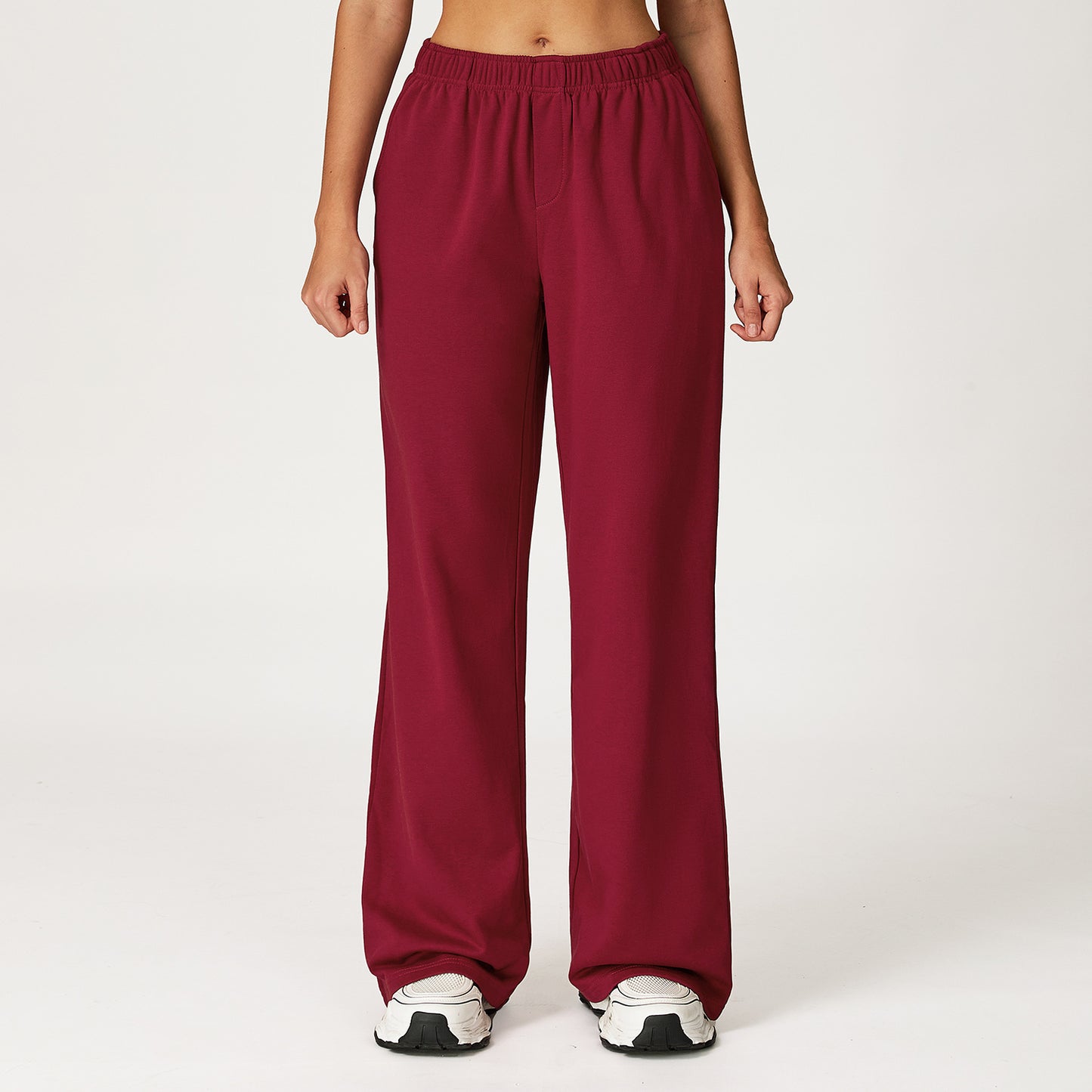 High Waist Long Wide-Leg Pants