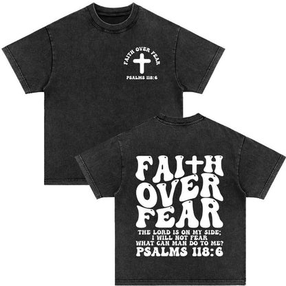An Sngth Bible Verse Retro Washed T-shirt