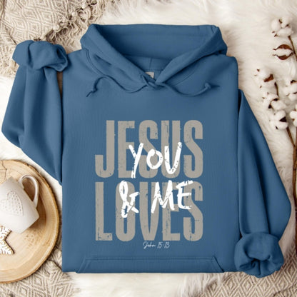 Hooded Pullover Leisure Loose Printed Sweater