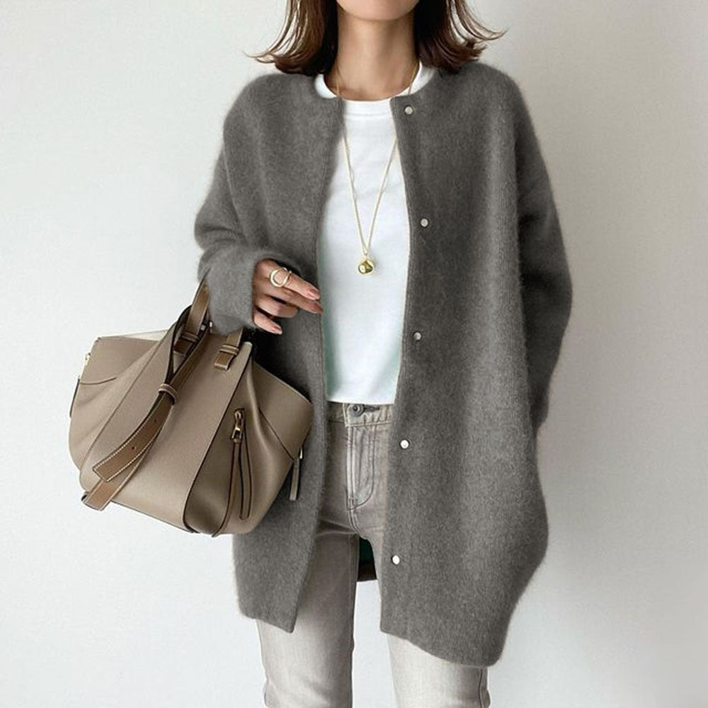 Women’s Fashion Solid Color Cardigan