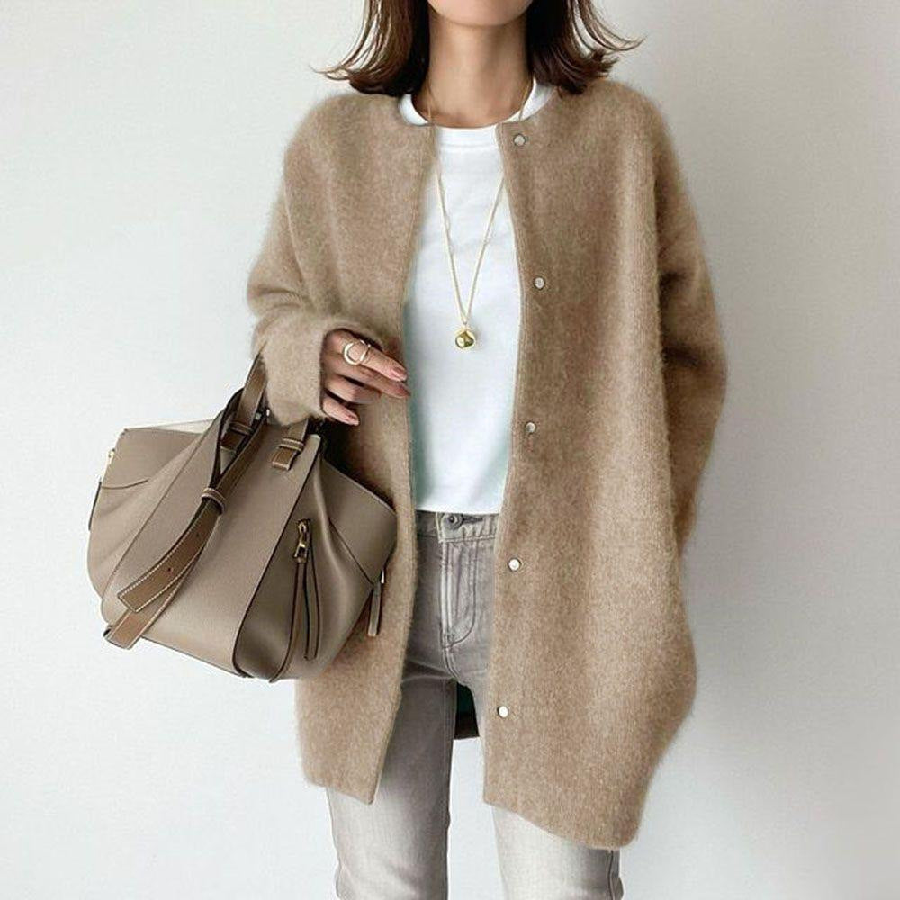 Women’s Fashion Solid Color Cardigan