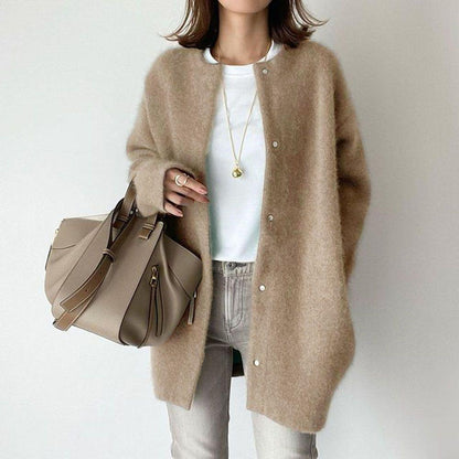 Women’s Fashion Solid Color Cardigan
