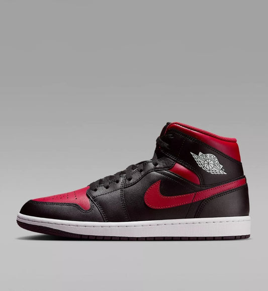 Jordan 1 Mid "Bred Twist"