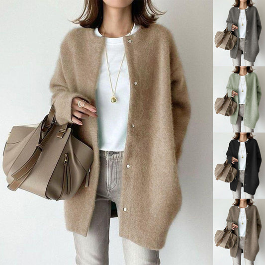 Women’s Fashion Solid Color Cardigan