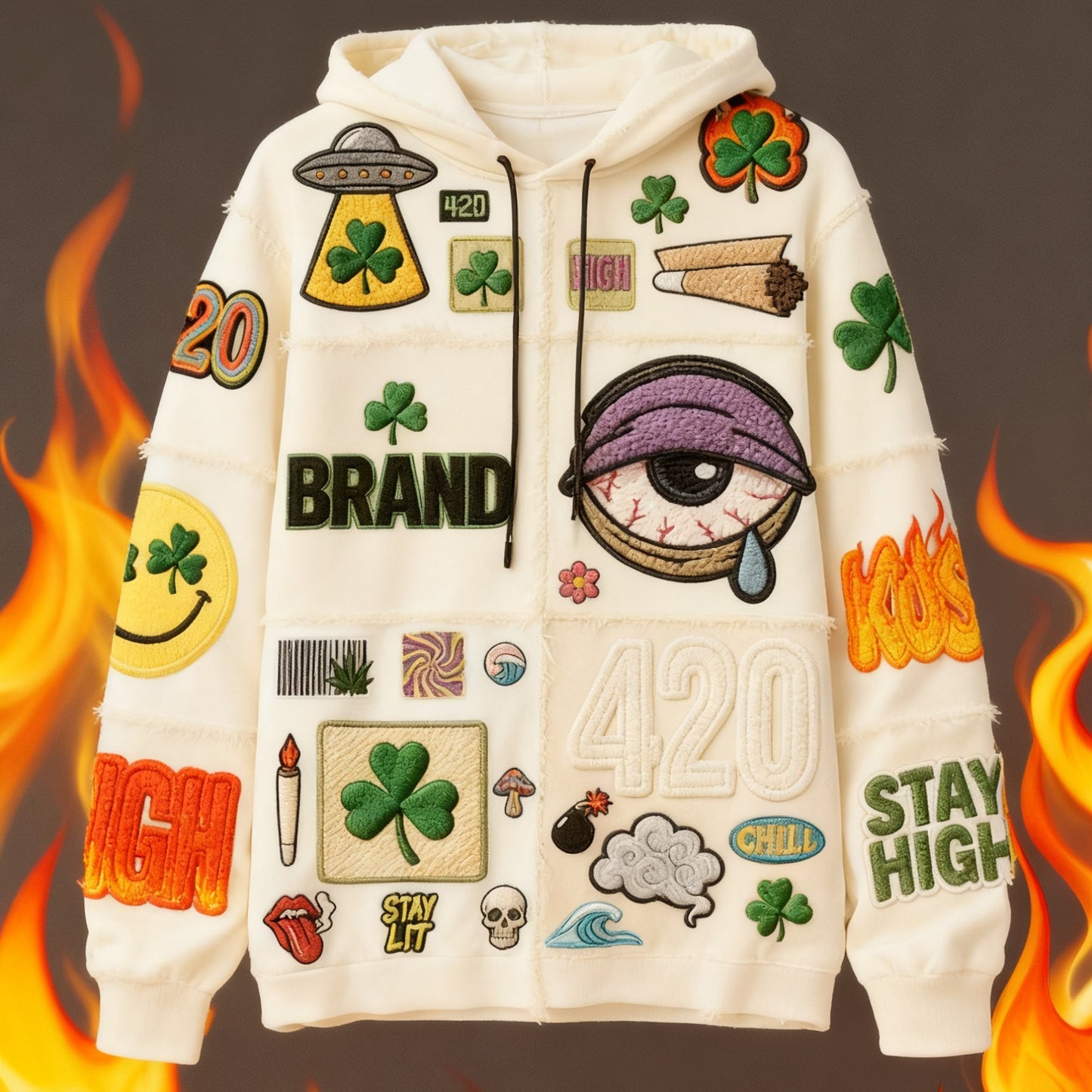 Mens Hoodie Four Two Oh!