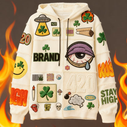 Mens Hoodie Four Two Oh!