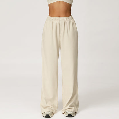 High Waist Long Wide-Leg Pants