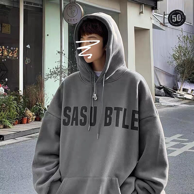 Men's Hoodie Sweater for Autumn And Winter Type Loose